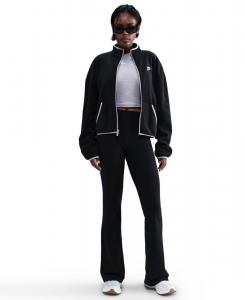 Женская флисовая спортивная куртка Polar Club свободного кроя Nike, Black/College Gray