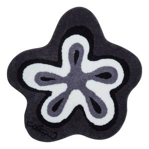 Коврик для ванной Grund Colani Fiore, 80x2,4x80 см цвет anthrazit/weiß