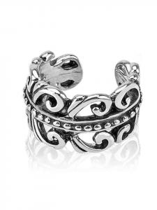 Bungsa Серебряная серьга-кафф