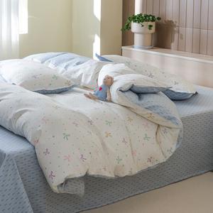 Yalu Пододеяльник 150х200 см из хлопка, не линяет и не скатывается, цвет Colorful Butterfly