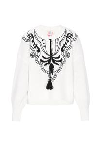 Свитер IZIA, от белого