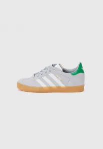 Кроссовки gazelle унисекс Adidas Originals, Halo Silver-Coloured/White/Green