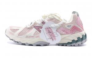 New Balance 610T Sweet Love износостойкие низкие альпинистские походные ботинки унисекс розово-белого цвета