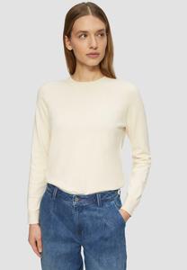 Джемпер WEICHER MIT CREW NECK s.Oliver, бежевый