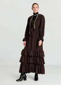 Длинное платье Calliope, Cioccolato Scuro