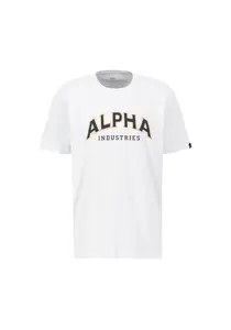 Футболка Alpha Industries " Alpha Industries Мужская - Футболки College T", белый