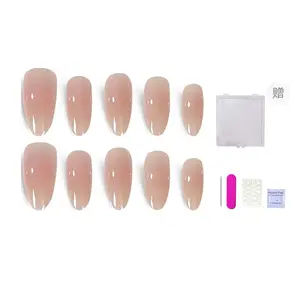 Искусственные ногти для женщин ORANOT, Long Ladder M, Suitable For Chubby Hand[Includes Storage Box]16-12-13-12-9