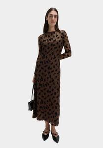 Платье Marks & Spencer Maxi dress, Brown Mix/Mottled Brown