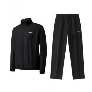 Li-Ning Casual Sportswear Unisex Black+Black