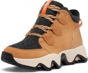 Женские водонепроницаемые ботинки SOREL Kinetic Impact Caribou Plus, Tawny Buff/Black