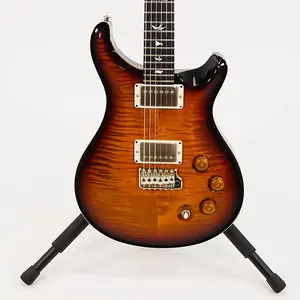PRS DGT Flame Maple Select Top - Подпись Дэвида Гриссома, Amber Tri Burst с инкрустацией в виде птиц, в комплекте с кейсом