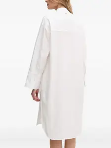 Платье-рубашка с карманами Barbour, белый