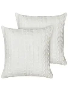 Декоративная подушка Beliani 2er Set Deko CADETIA, белый
