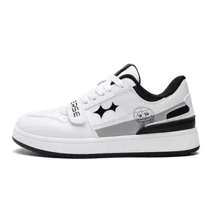 Pepe The Frog Низкие повседневные кроссовки унисекс бело-черные, цвет White Black