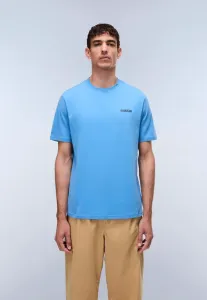 Простая футболка Napapijri, Blue Jasper