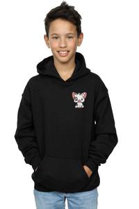 Толстовка с принтом груди Moana Pua The Pig Disney, черный