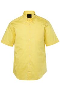 Рубашка на пуговицах классического кроя JP1880, Lemon yellow