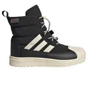 Ботинки adidas Superstar 360 2.0 Boot J Black Ecru Tint, черный