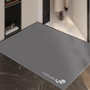 Y U-LIVE Ковер 70х100 см из ПВХ, водонепроницаемый и грязеотталкивающий, с рисунком ласки, для прихожей, легко чистить