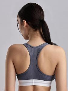 Calvin Klein нижнее белье, женский бюстгальтер-бралетт Modern Rib Lightly Lined, Grisaille