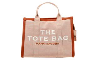 Кожаная сумка с элементами ткани Regular Women's MARC JACOBS, basic set (bag+tag)