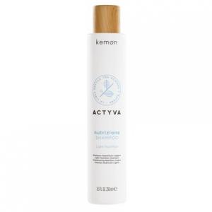 Kemon Actyva Nutrition Шампунь увлажняющий и защитный для кожи и сухих волос с овсом и оливковым маслом 250мл