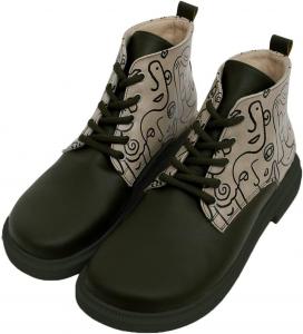 Ботинки DOGO womens Victoria, Noir