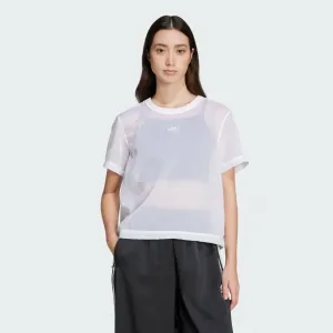 Футболка Adidas Adicolor с тремя полосками и коротким рукавом, цвет White