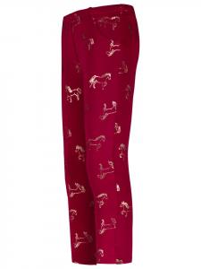 Термолеггинсы Salt and Pepper AOP Horses, красный