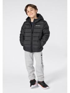 Champion Стеганая куртка черного цвета