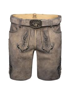 Коричневые кожаные брюки Fulvier Spieth & Wensky