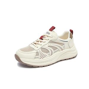 Прочные дышащие низкие повседневные кроссовки Women's Zdwo, красный