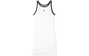 Безрукавное платье женское экрю MLB