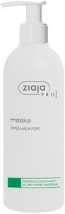 Маска сужающая поры, жирная, смешанная 270мл ZIAJA PRO Green