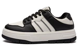 Кеды, скейтборд обувь женская низкая La Chapelle, белый/черный