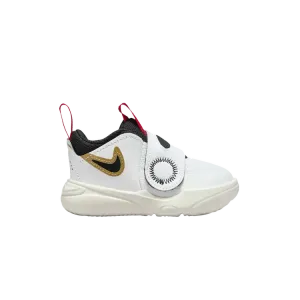 Кроссовки Team Hustle D11 TD, цвет White Gold University Red