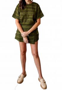 Комплект с шортами-юбкой Sure Thing в зеленом Voy