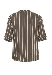 Блуза SIDA  Kaffe Curve, коричневый