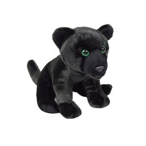 Талисман Черная Пантера Сидящая плюшевая игрушка 18см Мягкий плюшевый мишка Inna marka