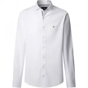 Рубашка с длинным рукавом Hackett Flannel Tape, белый