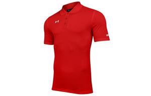 Рубашка поло мужская красная Under Armour, красный