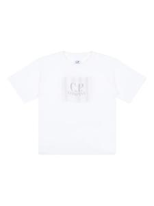 Футболка с логотипом C.P. Company Kids, белый