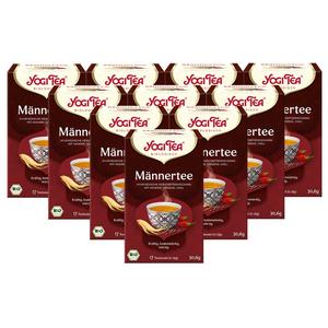 10 xYOGI TEA мужской чай | 10 х 30,6 г