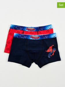Spiderman Комплект из 2 штук: боксерские трусы «Человек-паук» красно-черного цвета