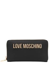 Love Moschino кошелек с логотипом, черный