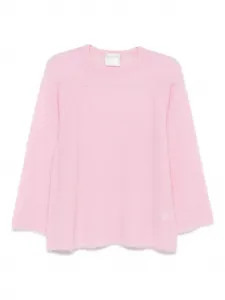 Джемпер с круглым вырезом Forte Forte, розовый