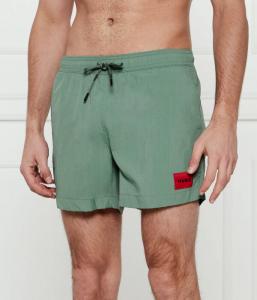 Шорты для плавания мужские Hugo Bodywear с логотипом, зеленый