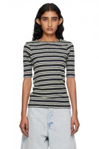 Полосатая футболка Ymc, мультиколор