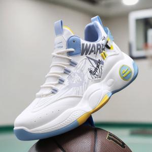 WARRIOR Баскетбольные кроссовки мужские low top beige gray blue