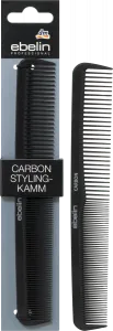 Профессиональная карбоновая расческа для укладки 1 шт. ebelin